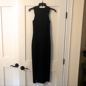 The Row black dress